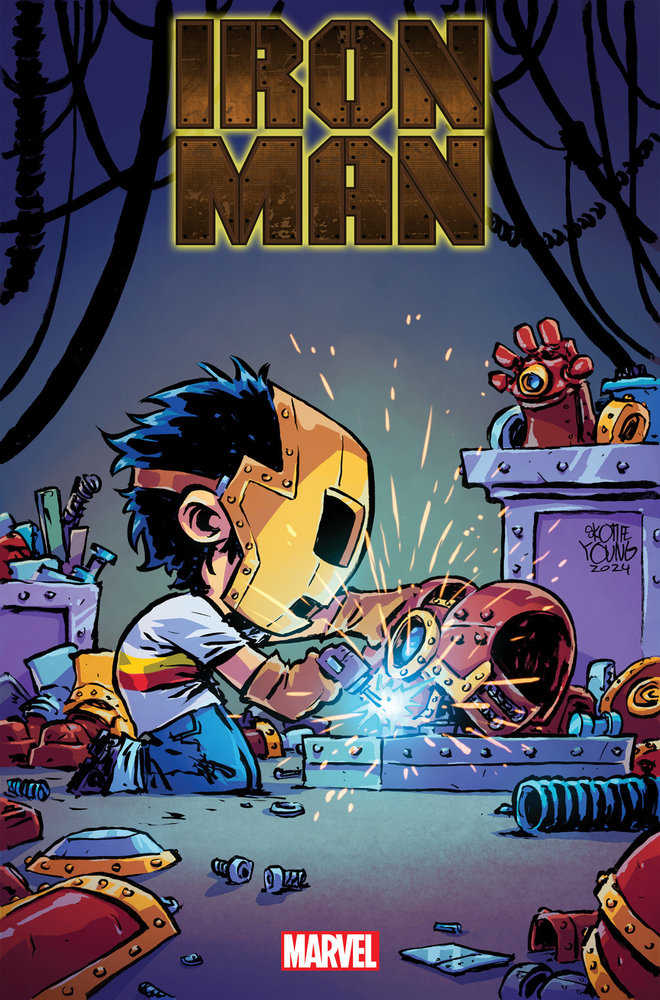 Iron Man #1 Skottie Young Variant - gabescaveccc