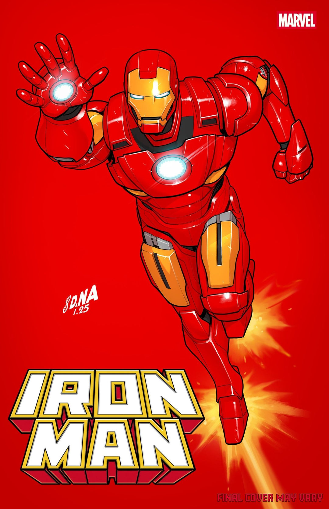 Iron Man 2 David Nakayama Color Block Red Variant - gabescaveccc