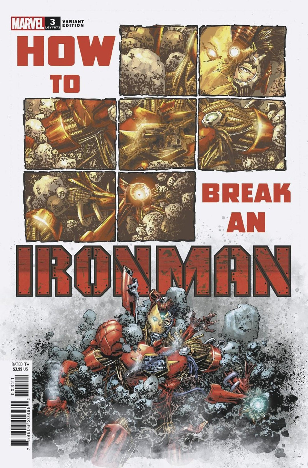 Iron Man #3 Whilce Portacio Variant - gabescaveccc