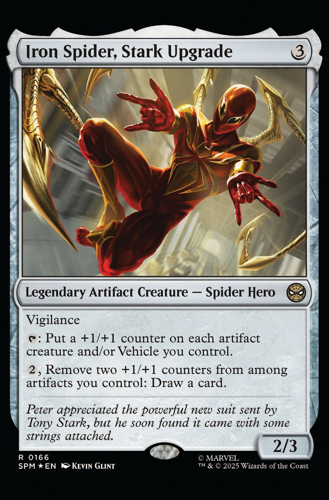 Iron Man 5 Kevin Glint Magic: The Gathering Variant - gabescaveccc