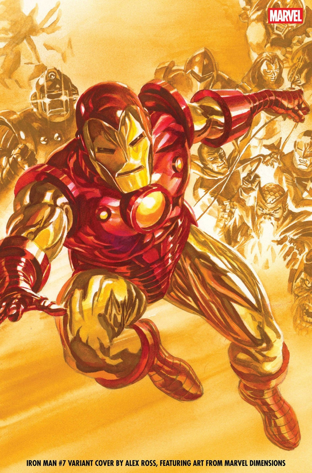 Iron Man 7 Alex Ross Marvel Dimensions Variant - gabescaveccc