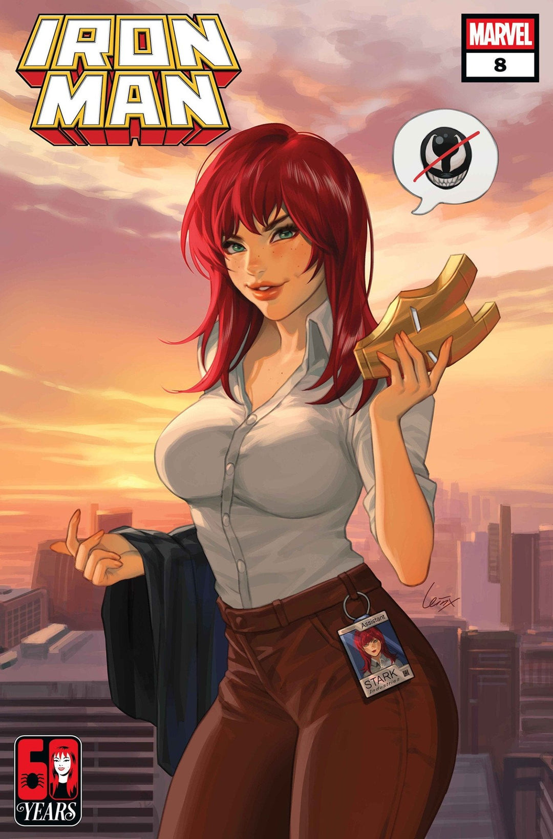 Iron Man 8 Leirix Mary Jane Watson Variant - gabescaveccc