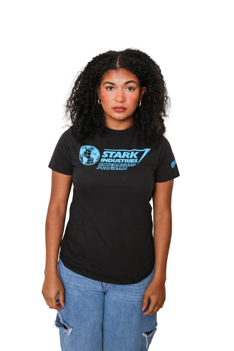 Iron Man Stark Industries Intern Marvel Adult T Shirt - gabescaveccc