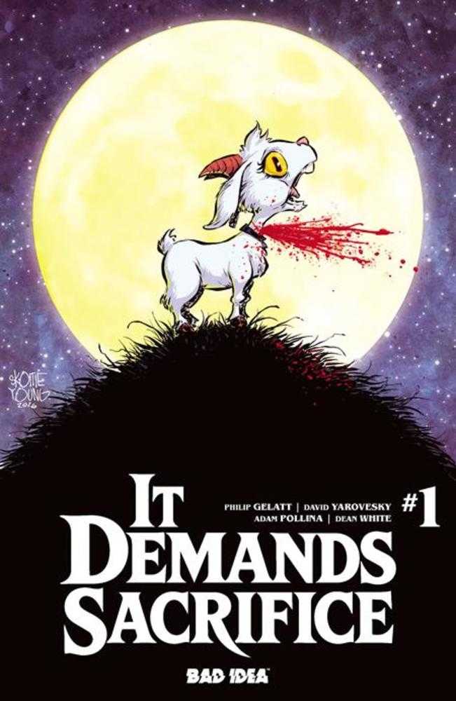 It Demands Sacrifice #1 (Of 4) Cover D Skottie Young Foil Variant - gabescaveccc
