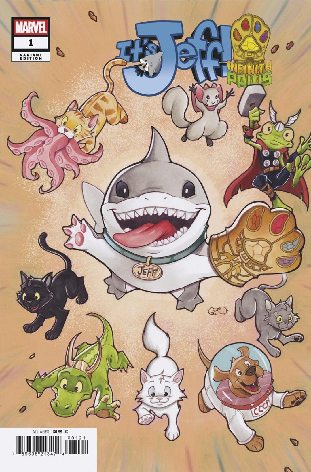 It'S Jeff: Infinity Paws 1 Chrissie Zullo Variant - gabescaveccc