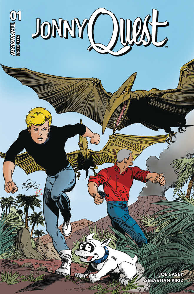 Jonny Quest #1 Cover D Layton - gabescaveccc