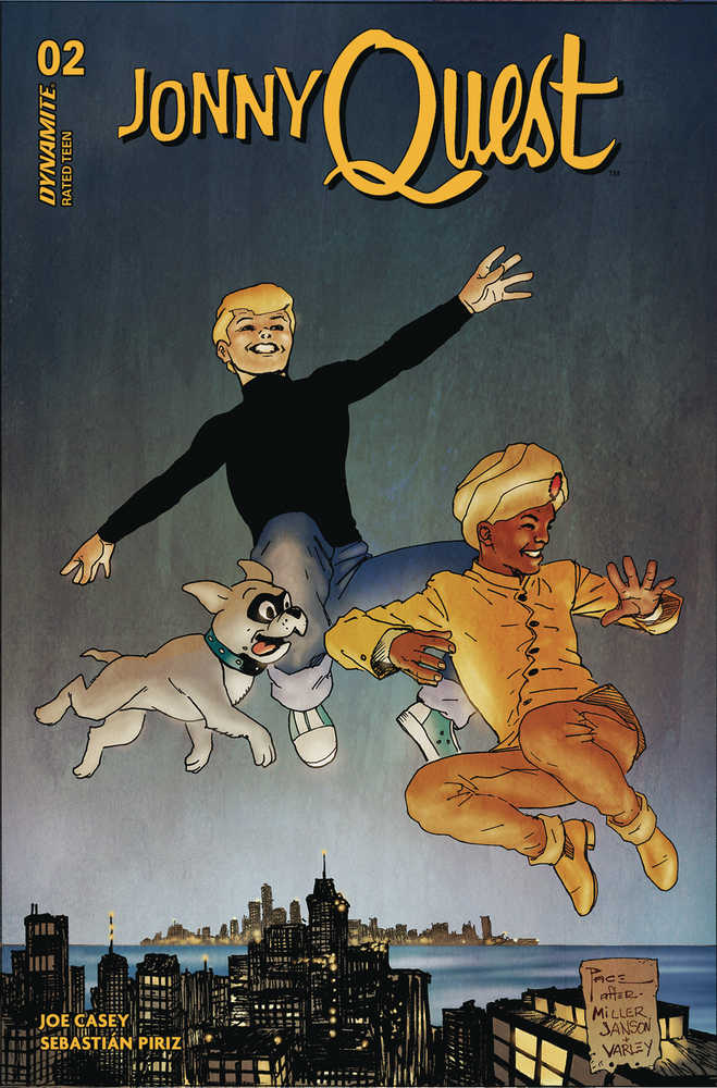 Jonny Quest #2 Cover D Pace - gabescaveccc