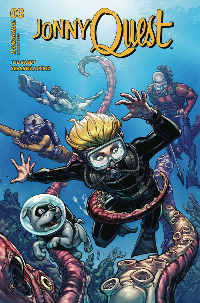 Jonny Quest #3 Cover A Hardin - gabescaveccc