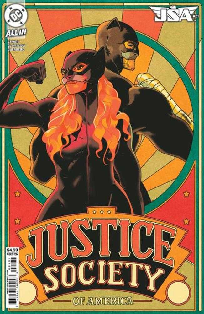 JSA 21 Cover B Matt Taylor Card Stock Variant - gabescaveccc