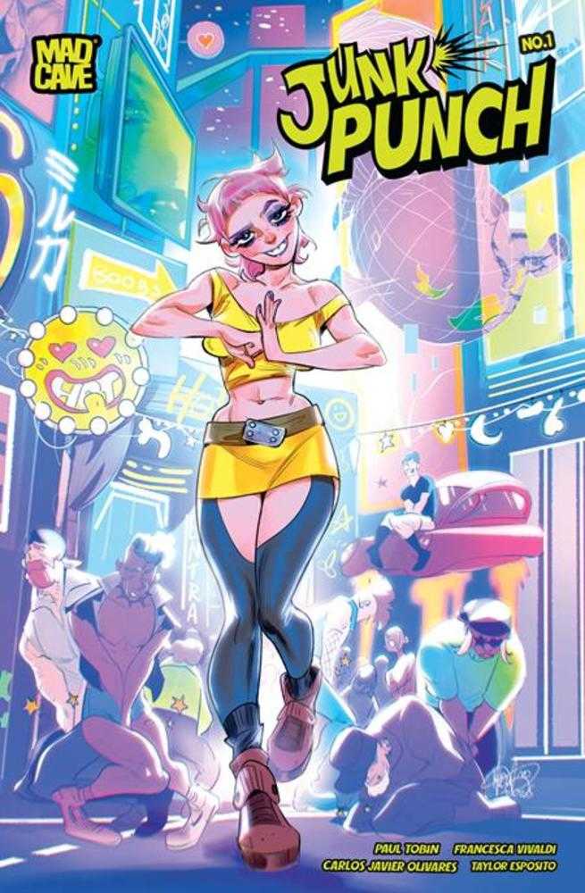 Junk Punch 1 (Of 5) Cover C Mirka Andolfo Variant (Mature) - gabescaveccc