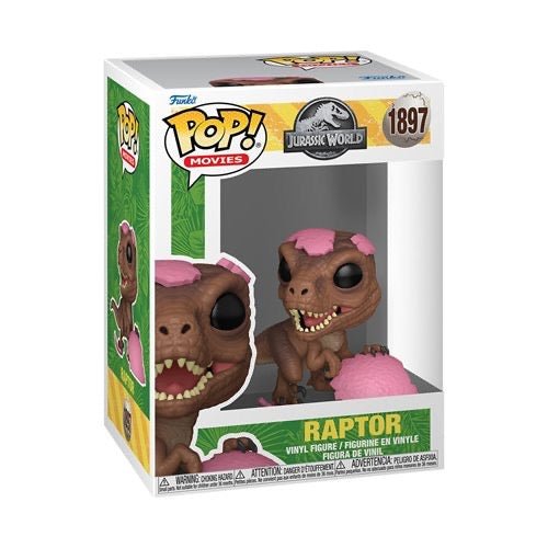 Jurassic Park Spring Raptor Funko Pop! Vinyl Figure 1897 - gabescaveccc