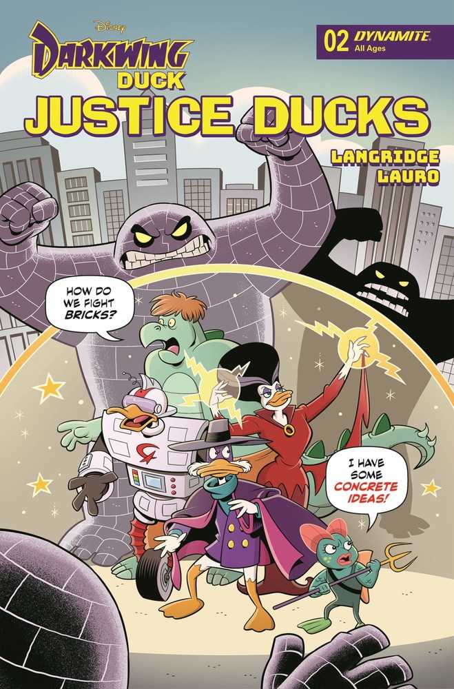 Justice Ducks #2 Cover B Langridge - gabescaveccc