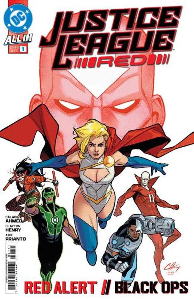 Justice League Red 1 (Of 6) Cover A Clayton Henry - gabescaveccc