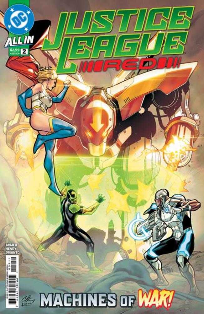 Justice League Red 2 (Of 6) Cover A Clayton Henry - gabescaveccc