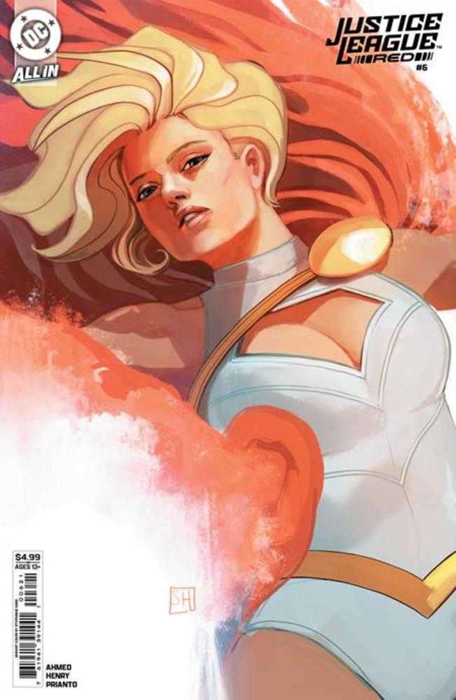 Justice League Red 6 (Of 6) Cover B Stephanie Hans Card Stock Variant - gabescaveccc