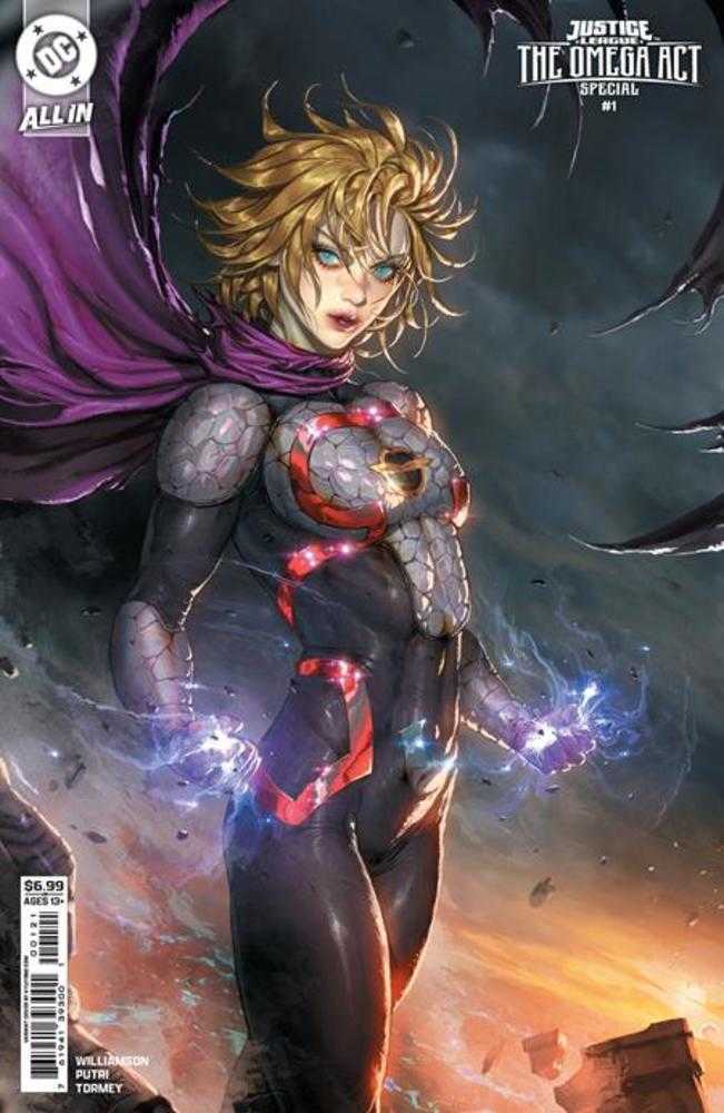 Justice League The Omega Act Special 1 (One Shot) Cover B Kyuyong Eom Card Stock Variant (DC K.O.) - gabescaveccc