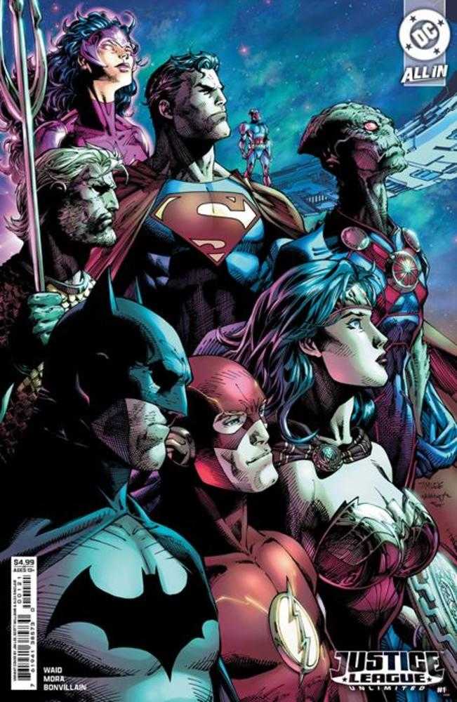 Justice League Unlimited #1 Cover B Jim Lee Card Stock Variant - gabescaveccc