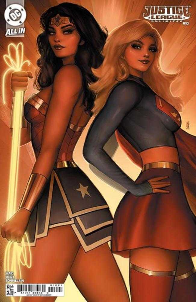 Justice League Unlimited 10 Cover B Nathan Szerdy Card Stock Variant - gabescaveccc