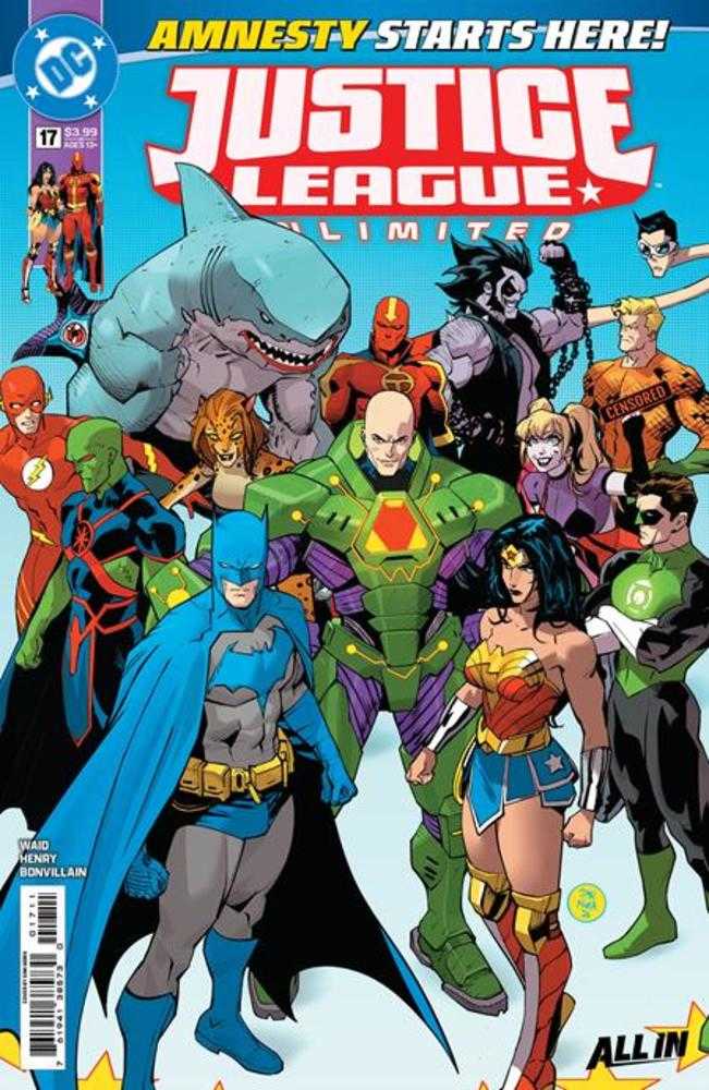 Justice League Unlimited 17 Cover A Dan Mora - gabescaveccc