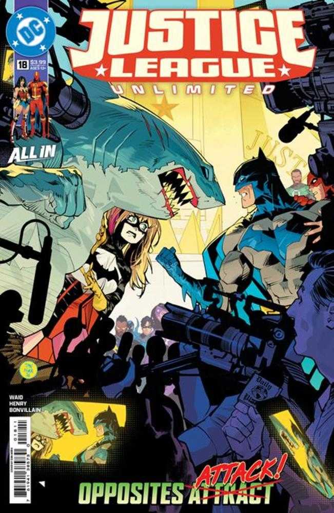 Justice League Unlimited 18 Cover A Dan Mora (DC K.O.) - gabescaveccc