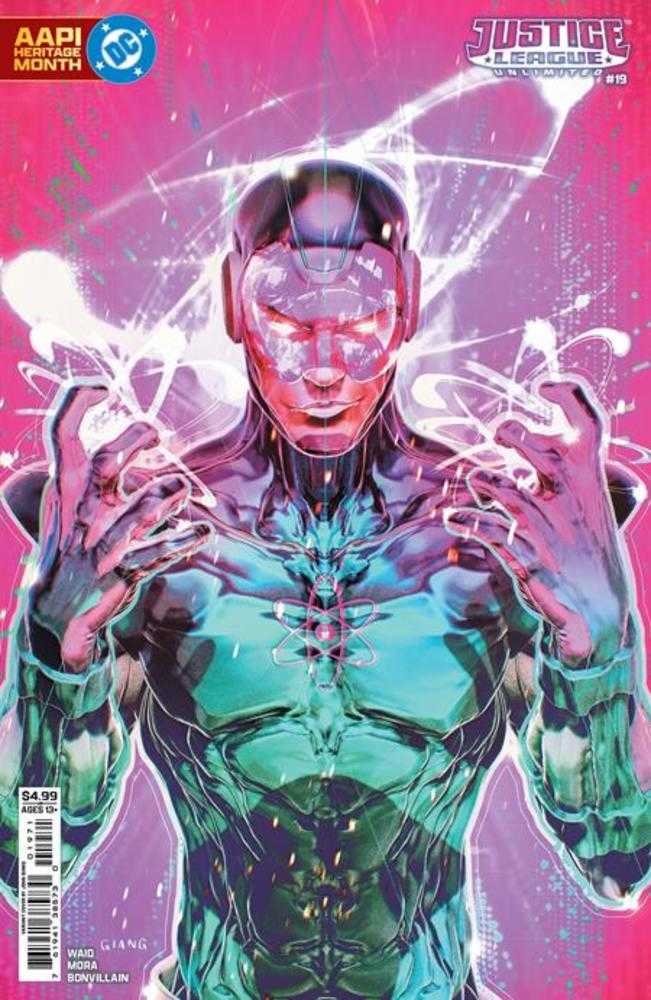 Justice League Unlimited 19 Cover G John Giang Aapi Heritage Month Card Stock Variant - gabescaveccc