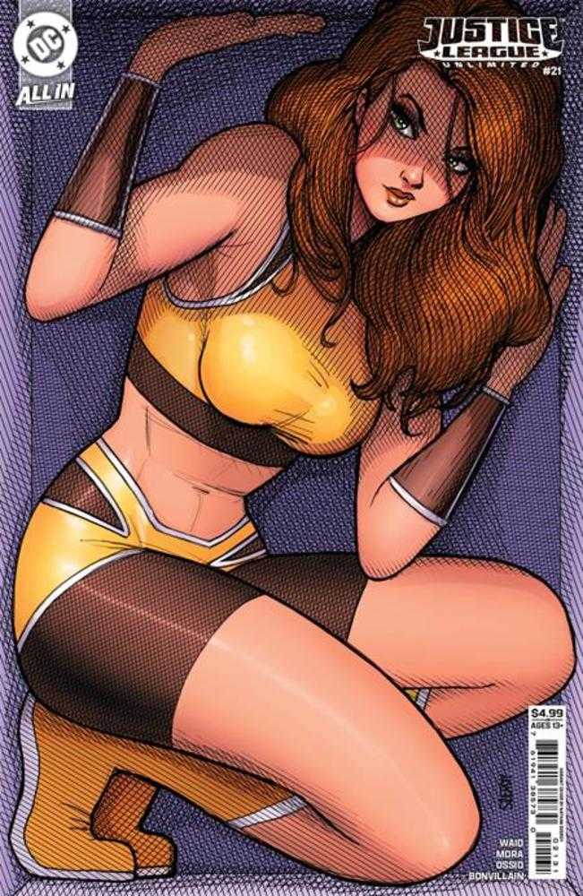 Justice League Unlimited 21 Cover C Nathan Szerdy Card Stock Variant - gabescaveccc