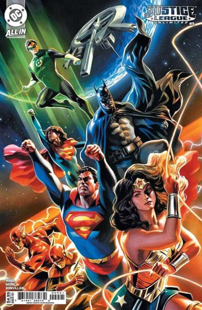 Justice League Unlimited 9 Cover B Felipe Massafera Card Stock Variant (We Are Yesterday) - gabescaveccc