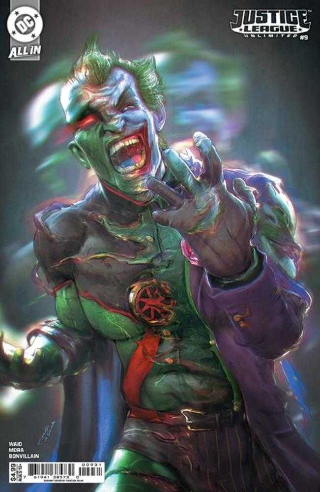 Justice League Unlimited 9 Cover C Tiago Da Silva Card Stock Variant (We Are Yesterday) - gabescaveccc