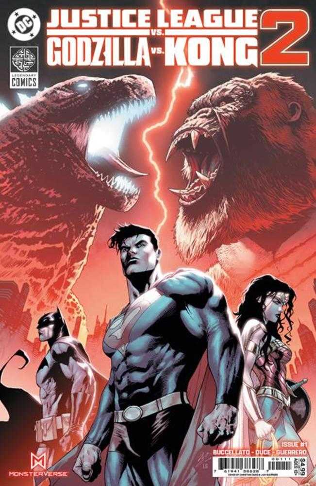 Justice League vs Godzilla vs Kong 2 1 (Of 7) Cover A Christian Duce - gabescaveccc