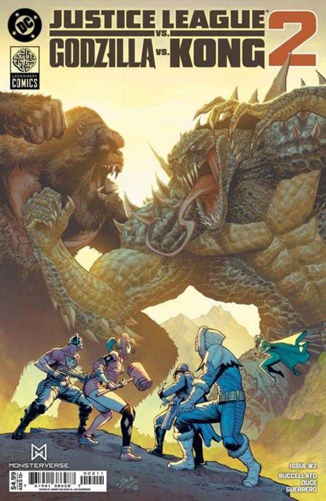 Justice League vs Godzilla vs Kong 2 2 (Of 7) Cover A Christian Duce - gabescaveccc