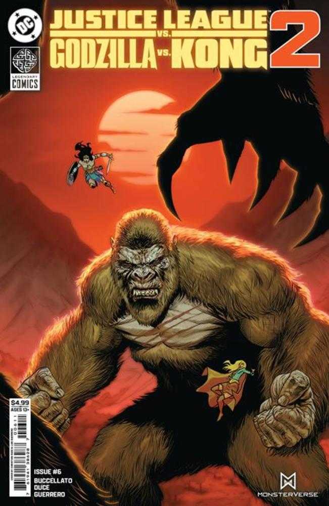Justice League vs Godzilla vs Kong 2 6 (Of 7) Cover A Christian Duce - gabescaveccc