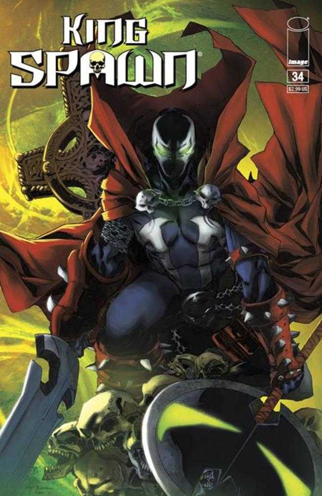 King Spawn #34 Cover B Von Randal Variant - gabescaveccc