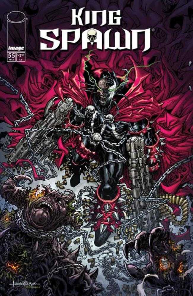 King Spawn 55 Cover A Harvey Tolibao - gabescaveccc