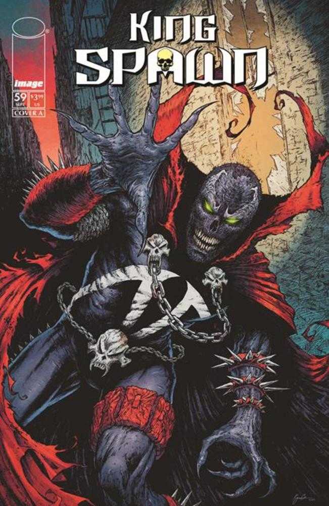 King Spawn 59 Cover A Ryan Carr - gabescaveccc