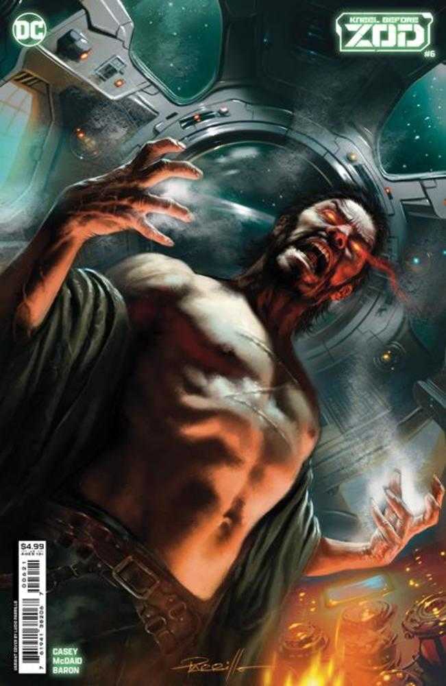 Kneel Before Zod #6 (Of 12) Cover B Lucio Parrillo Card Stock Variant - gabescaveccc