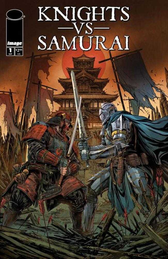 Knights vs Samurai #1 Cover A Raymond Gay - gabescaveccc