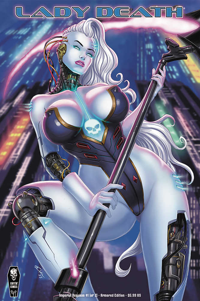 Lady Death Imperial Requiem #1 (Of 2) Cover B Harrigan Armored - gabescaveccc