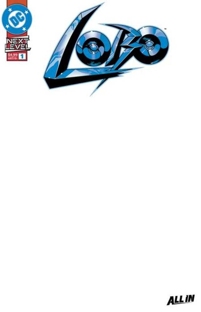 Lobo 1 Cover F Blank Card Stock Variant - gabescaveccc