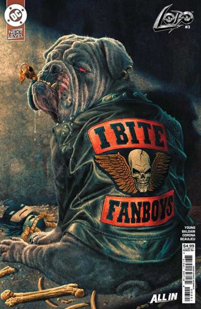 Lobo 3 Cover B Lee Bermejo Card Stock Variant - gabescaveccc