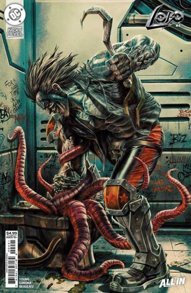 Lobo 4 Cover B Lee Bermejo Card Stock Variant - gabescaveccc