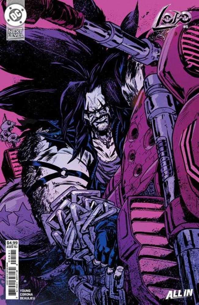 Lobo 5 Cover B Sanford Greene Card Stock Variant - gabescaveccc