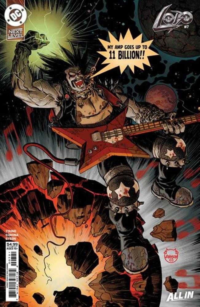 Lobo 7 Cover B Dave Johnson Card Stock Variant - gabescaveccc