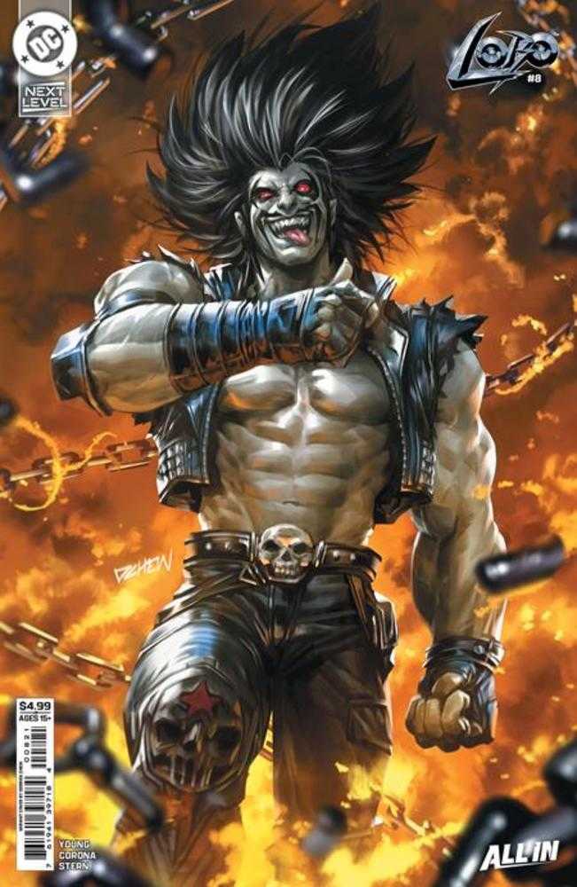 Lobo #8 Cover B Derrick Chew Card Stock Variant - gabescaveccc