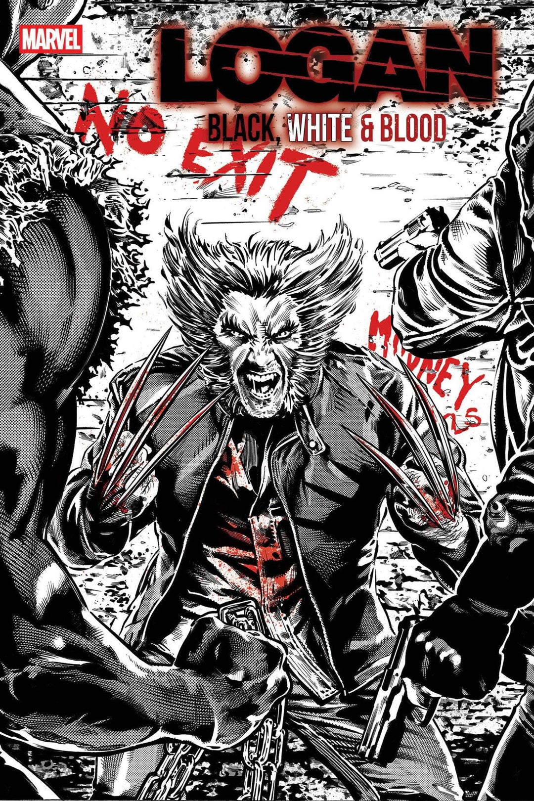 Logan: Black, White & Blood 2 Stephen Mooney Variant - gabescaveccc