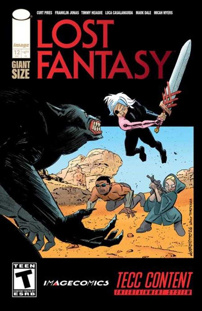 Lost Fantasy 12 Cover B Alex Diotto Variant - gabescaveccc