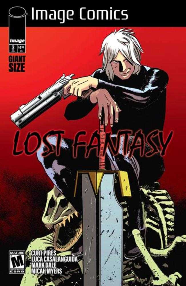 Lost Fantasy 3 Cover B Alex Diotto Variant - gabescaveccc