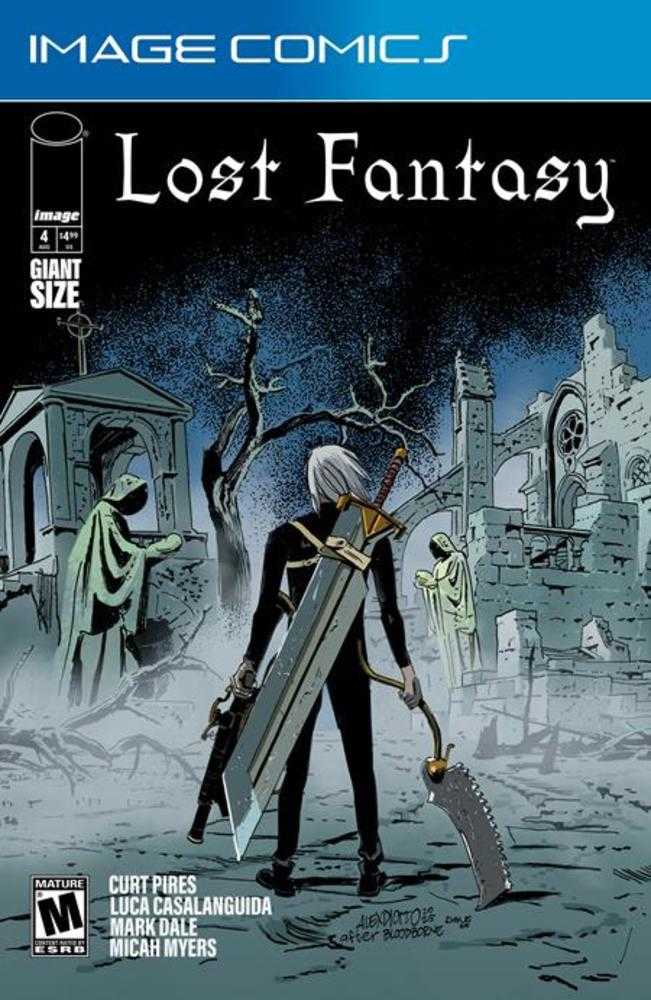 Lost Fantasy 4 Cover B Alex Diotto - gabescaveccc