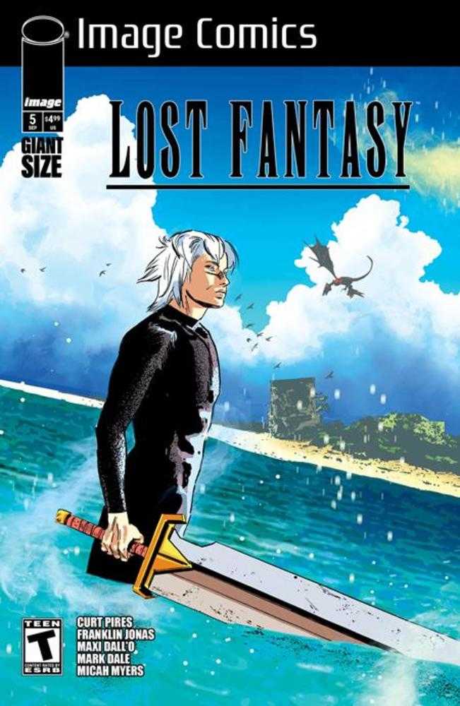 Lost Fantasy 5 Cover B Alex Diotto Variant - gabescaveccc