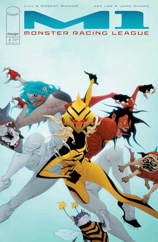 M1 Monster Racing League 4 Cover A Jae Lee - gabescaveccc