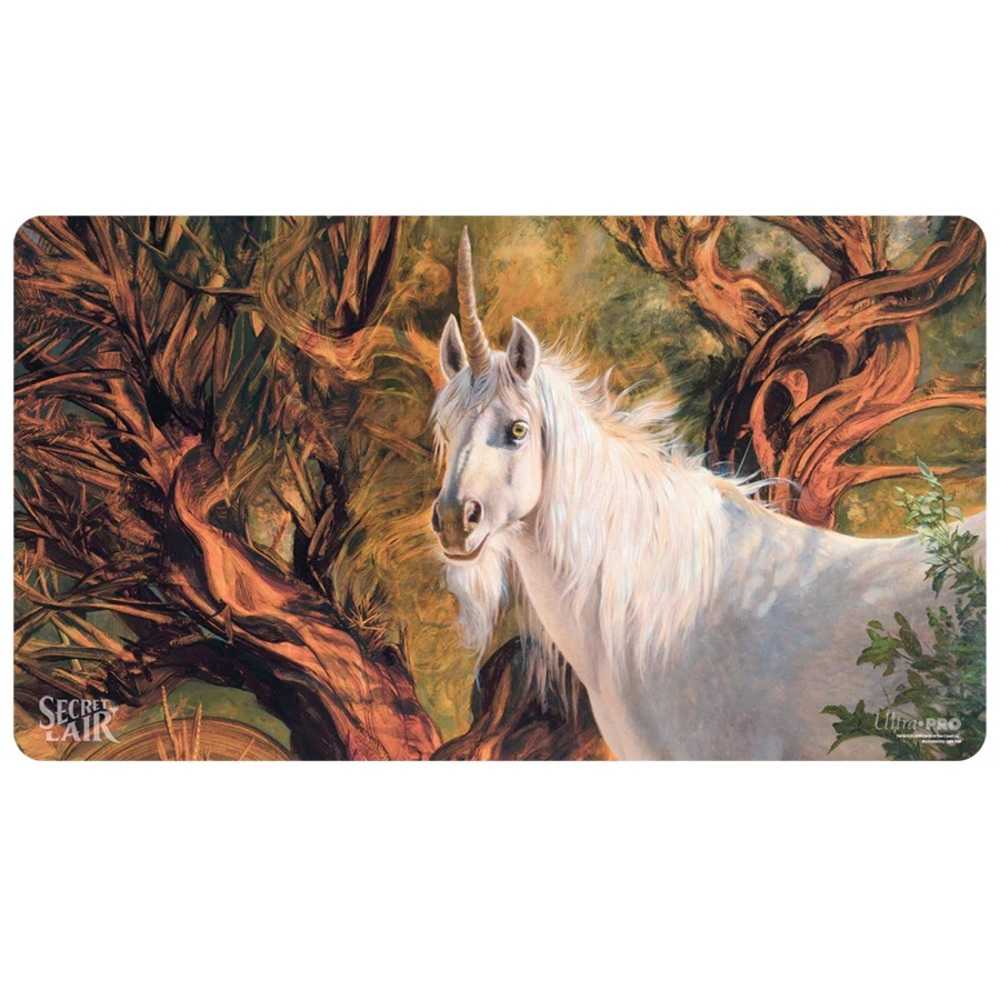 Magic The Gathering Ccg Secret Lair Julie Bell Playmat Good Fortune Unicorn - gabescaveccc